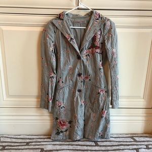 Johnny Was Long blazer jacket floral